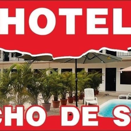 نيكوجا Hotel Y Restaurante Rancho De Sebas المظهر الخارجي الصورة